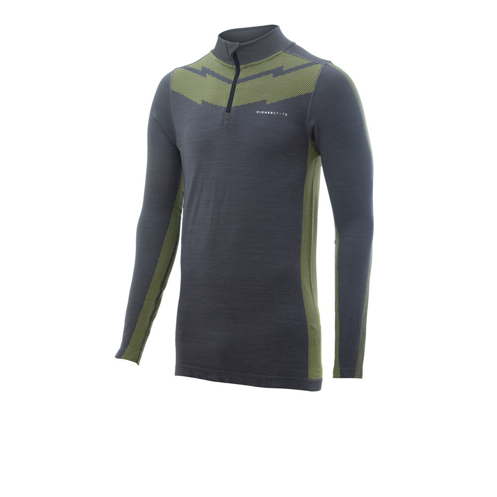 

Спортивный топ Higher State Seamfree Long Sleeve Half Zip, серый