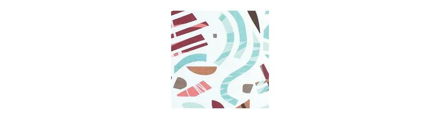 Базовый комплект из 5 предметов: хлопковый боди Hudson Baby, Girl Abstract — фото 2