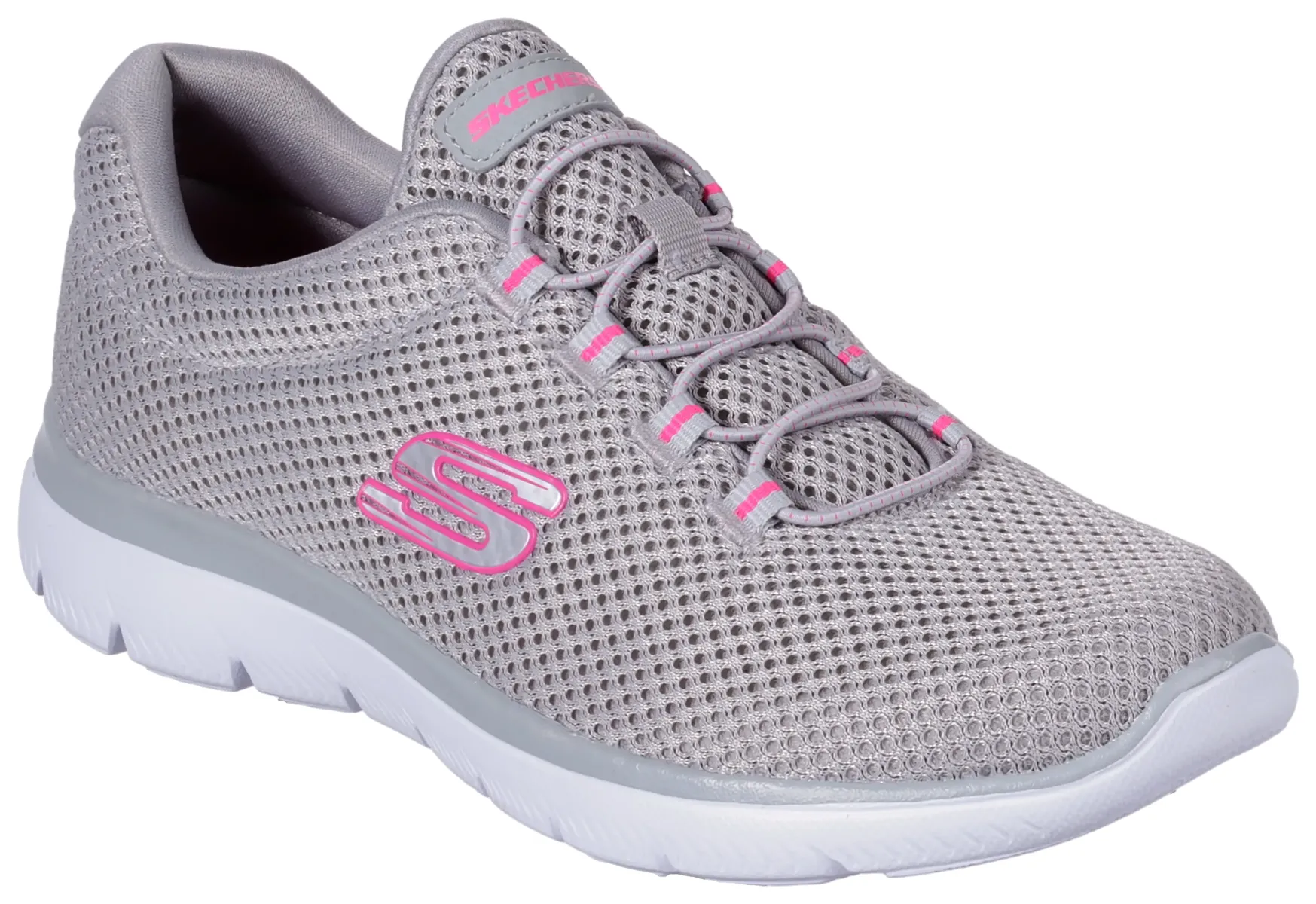 

Слипоны Skechers "SUMMITS", повседневная обувь, полуботинки, слипоны с удобной стелькой, розовый