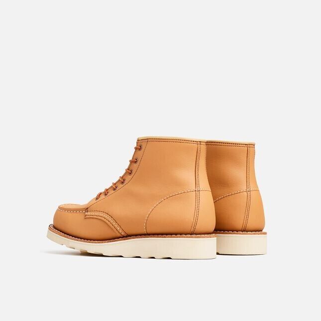 Red Wing Heritage Classic 3383 женские замшевые ботинки с круглым носком на 6-дюймовой подошве Red Wing Shoes — фото 3