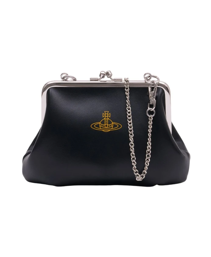 

Сумочка в стиле "бабушкин каркас" Vivienne Westwood, черный