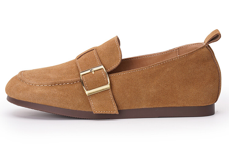 Туфли женские повседневные Women's Casual Shoes Women's Low-Top Joy&Mario, коричневый