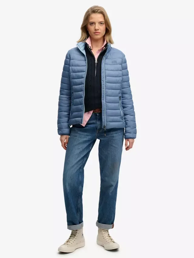 Утепленная куртка Fuji Lite Superdry, Tidal Blue — фото 3