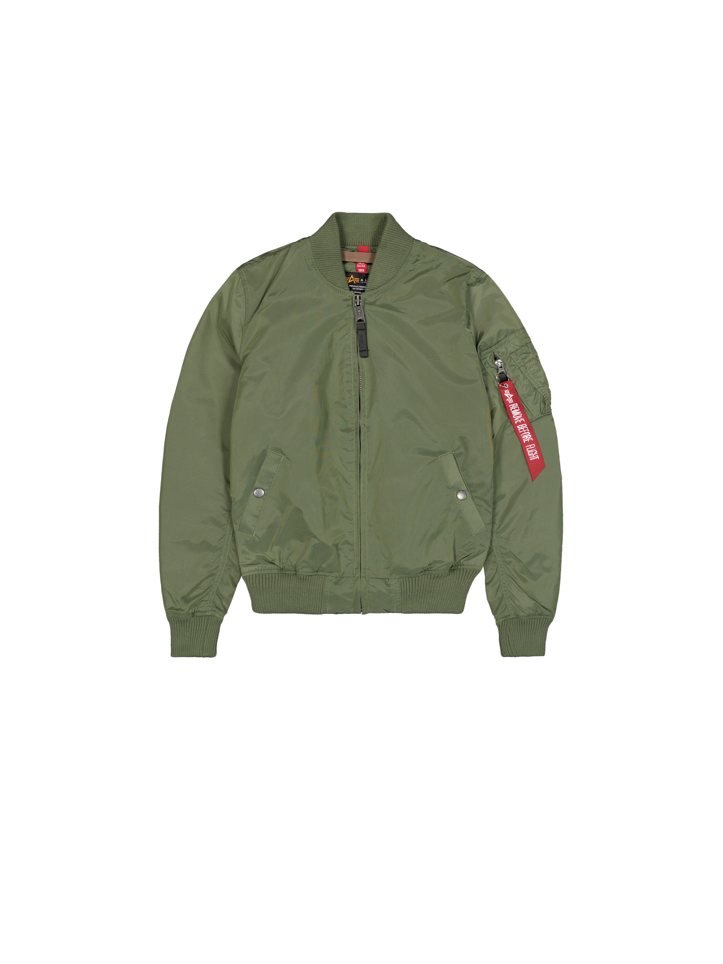 

ALPHA INDUSTRIES Куртка межсезонная 'MA-1 TT' в цвете Green