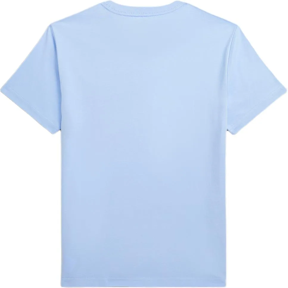 Polo Ralph Lauren Футболка FW23 Light Blue Kids' — фото 4