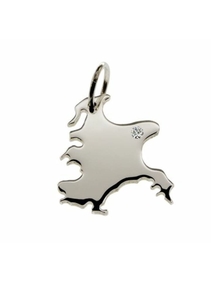 

Schmuckador Подвеска Rügen с бриллиантом из серебра 925 пробы (0,015 карата) в серебряной оправе