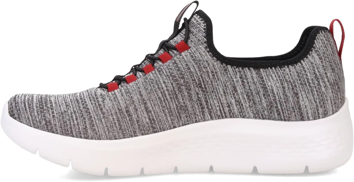 Мужские прогулочные кроссовки Skechers Gowalk Flex Ultra Slip-On, белый/черный — фото 3