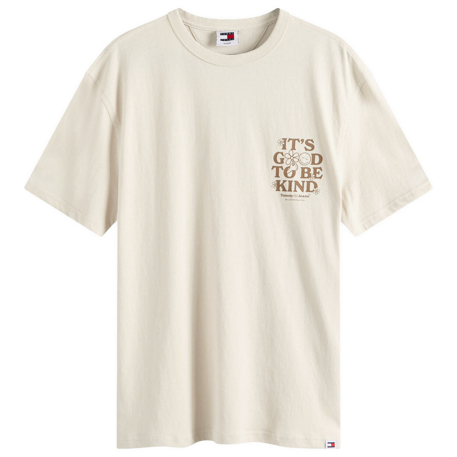 

Футболка Tommy Jeans Funghi T-Shirt, цвет Newsprint