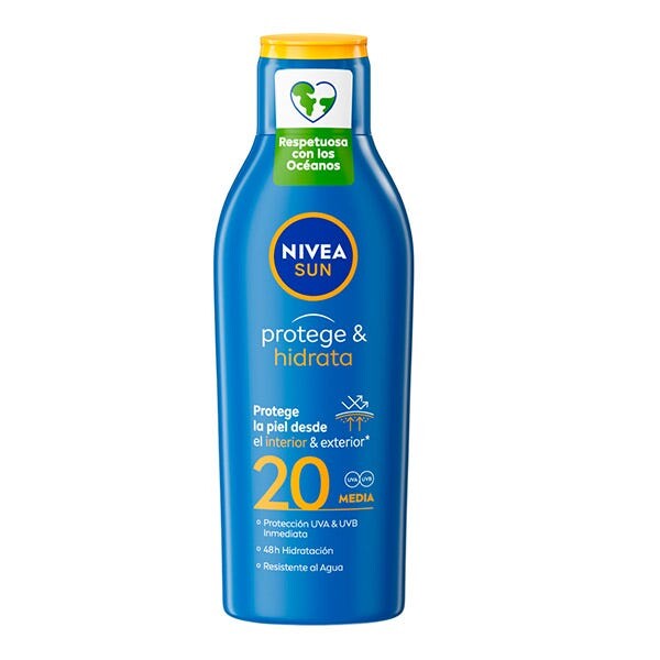 

Защищает и увлажняет Spf20 200 мл Nivea