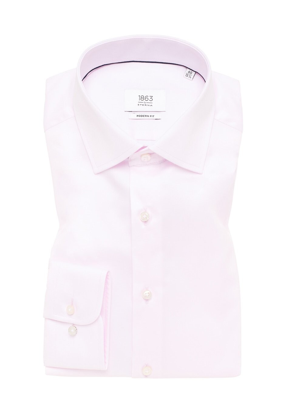 

Официальная рубашка MODERN FIT Eterna, светло-розовый
