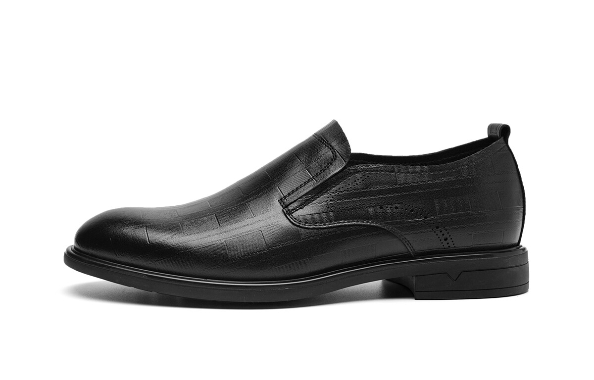

Туфли HLA Dress Shoes Men Low-Top Black