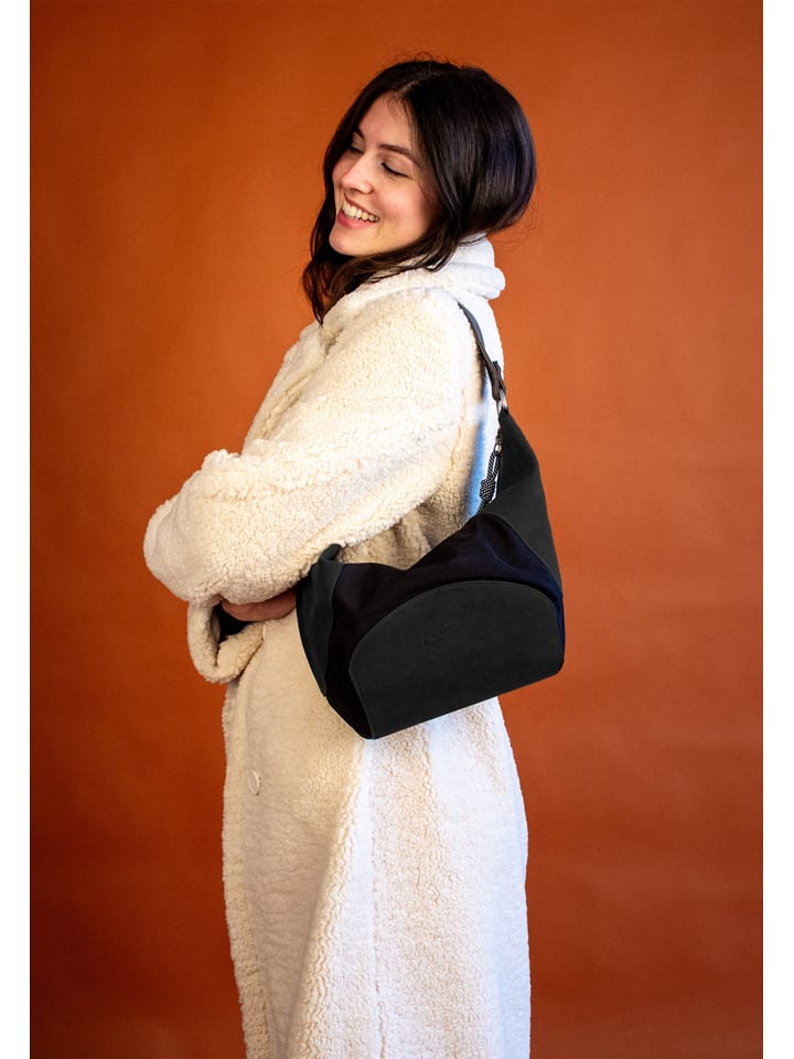 

Fritzi aus Preußen Сумка через плечо "Gimmy Sky" антрацитово-черного цвета - (Ш)32 x (В)24 x (Г)6 см