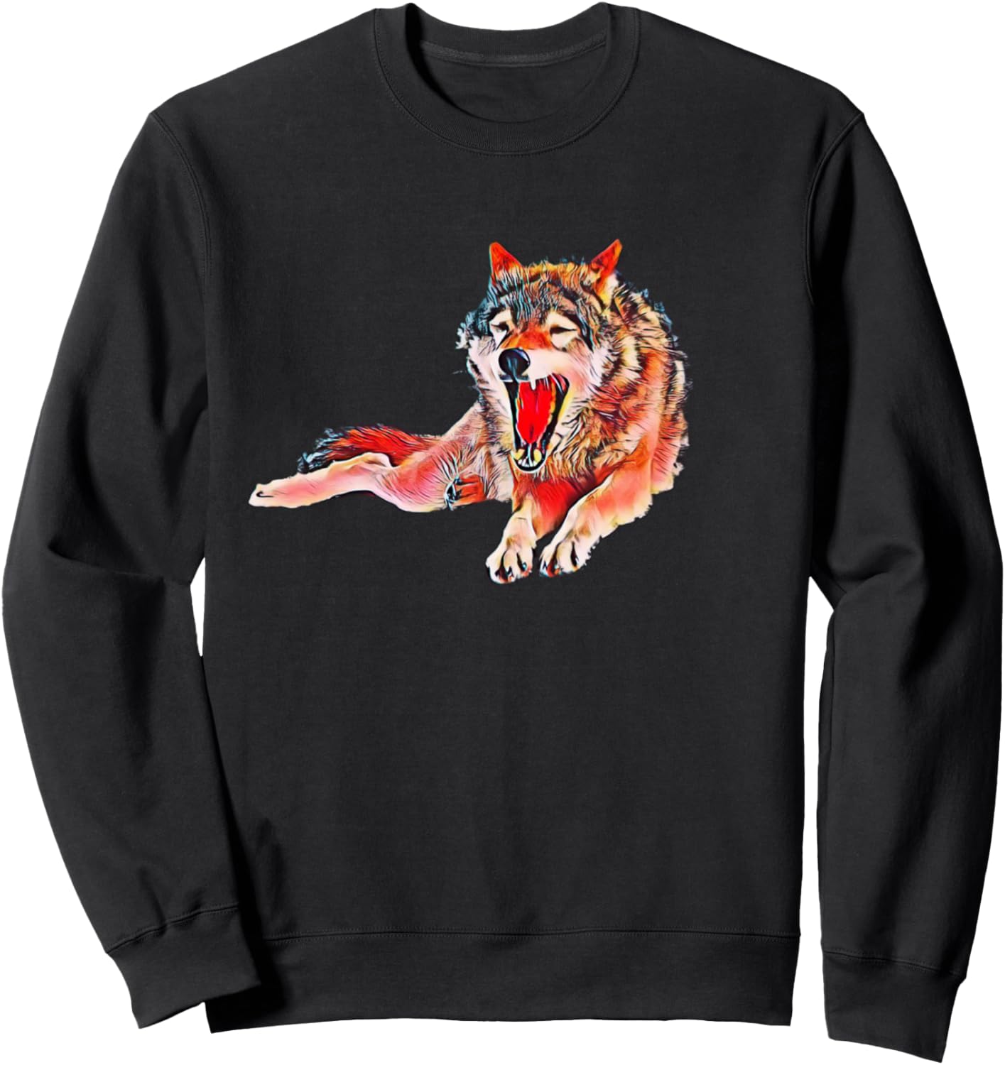 

Толстовка Wolf | Wolves Moon Men'S Women'S Kids Boys Girls Gift, черный