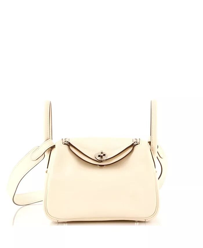 

Мини-сумка Lindy Verso Swift Pre-Owned HERMÉS, коричневый/бежевый