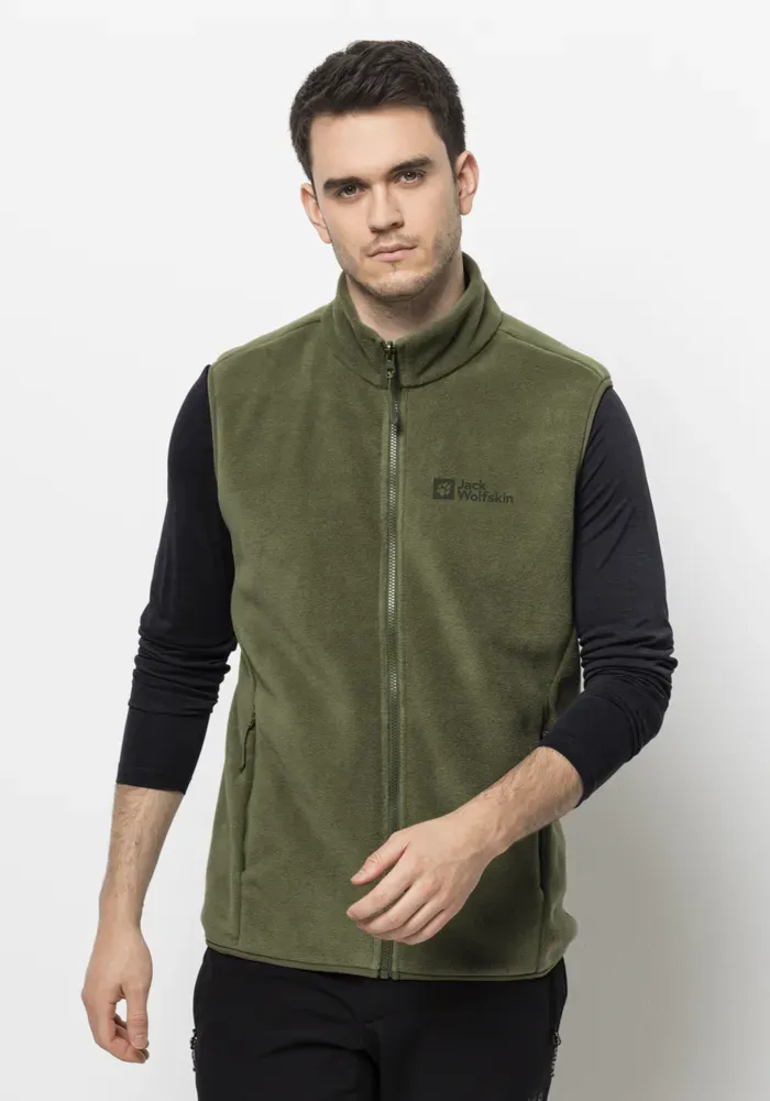 

Флисовый жилет Jack Wolfskin "WALDSTEIG FZ VEST M", зеленый