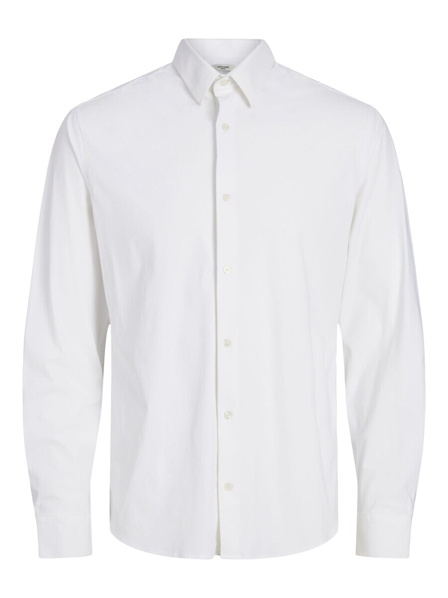 

Повседневная рубашка JACK & JONES Slim fit Button Up Shirt, белый