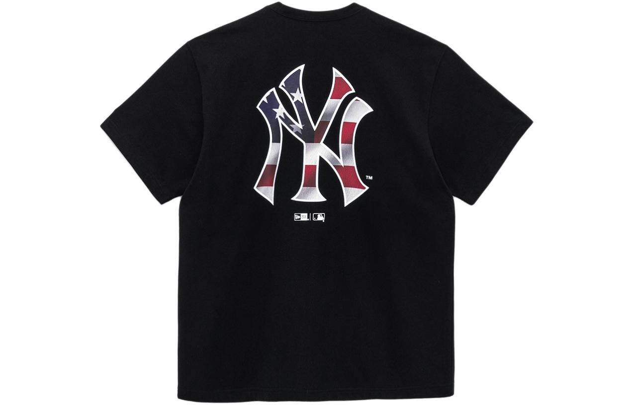 

Футболка унисекс черная New Era, черный