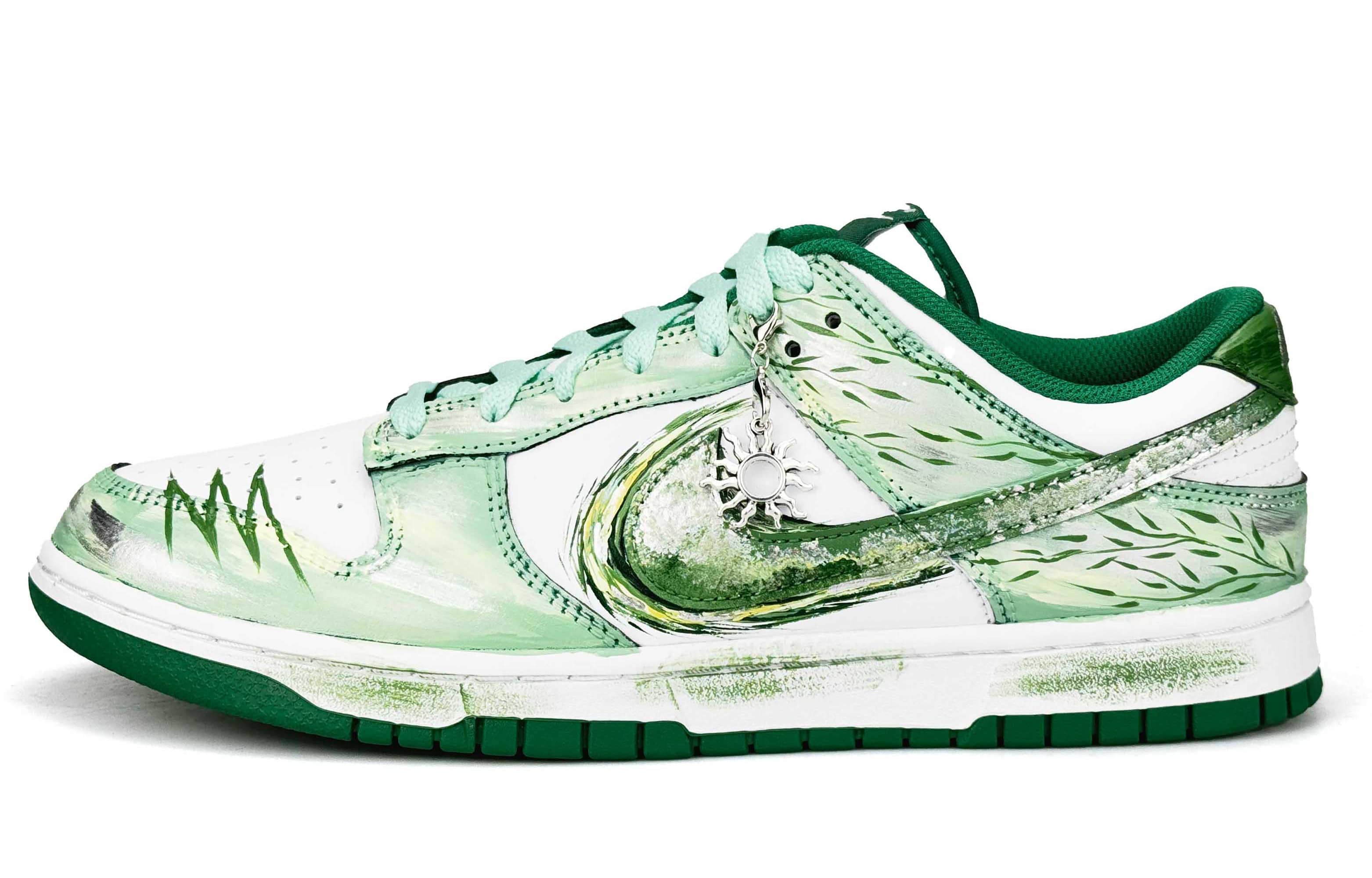 

Кроссовки для скейтбординга Dunk Low Top, мужские, светло-зеленые Nike, Light Green