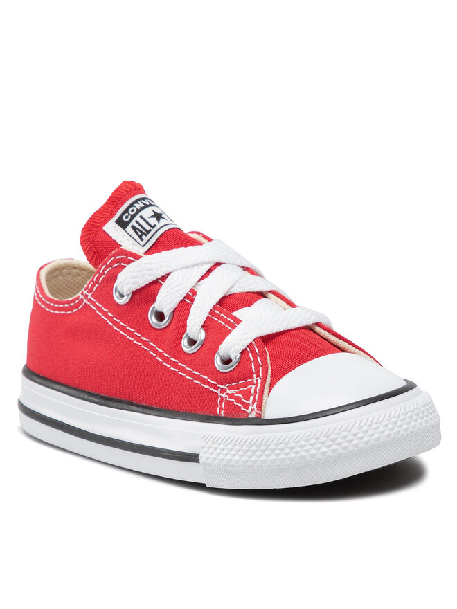 Кроссовки Inf Chuck Taylor All Star Ox 7J236C Converse, красный — фото 2