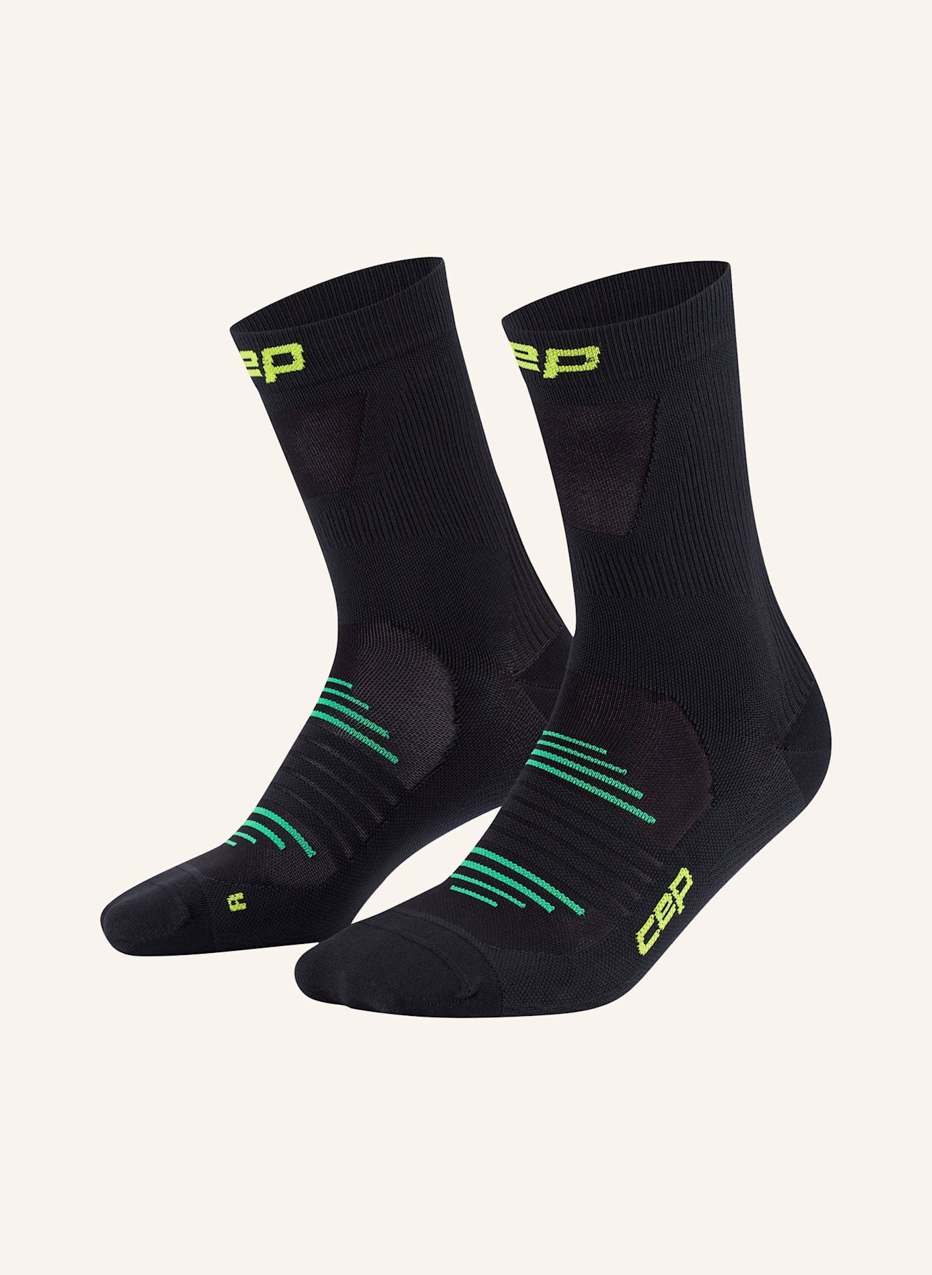 

Носки Cep cep pro run сверхлегкие, средней длины, мужские Cep, черный