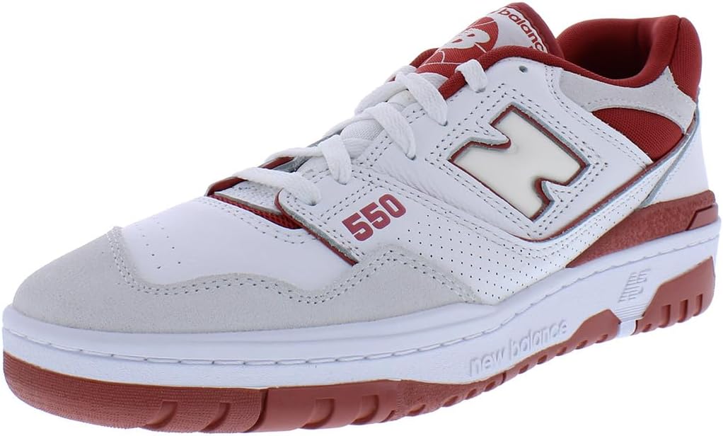 

Мужские кроссовки New Balance 550, белый/красный
