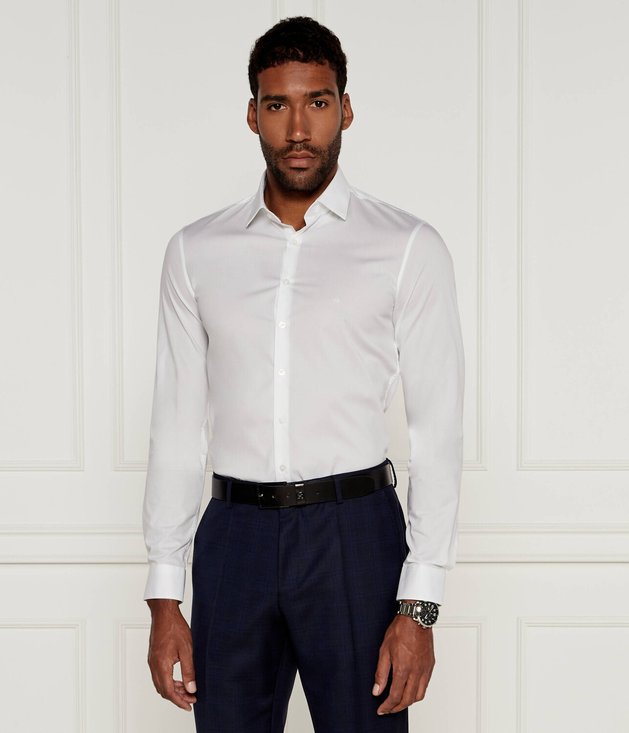 

Рубашка Calvin Klein Slim Fit, белый