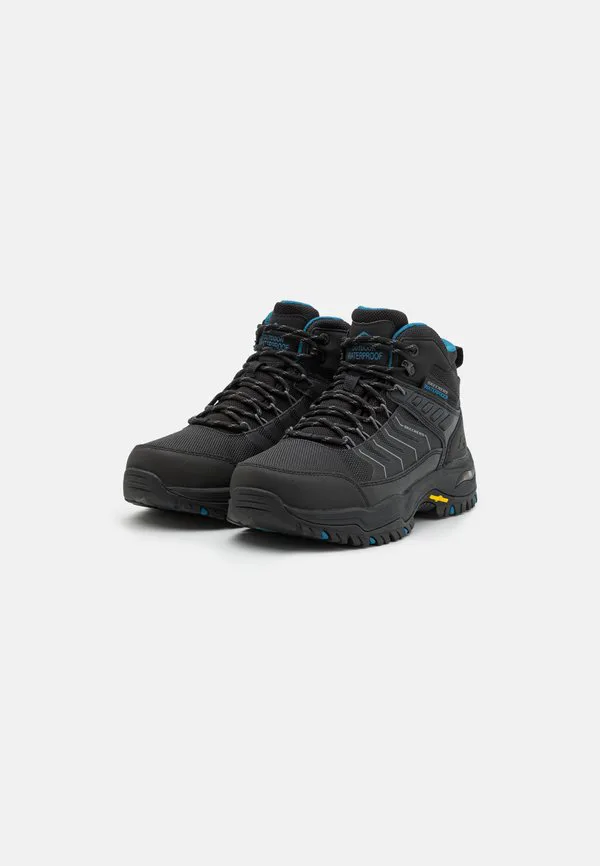 Ботинки arch fit dawson на шнуровке Skechers, Schwarz — фото 2