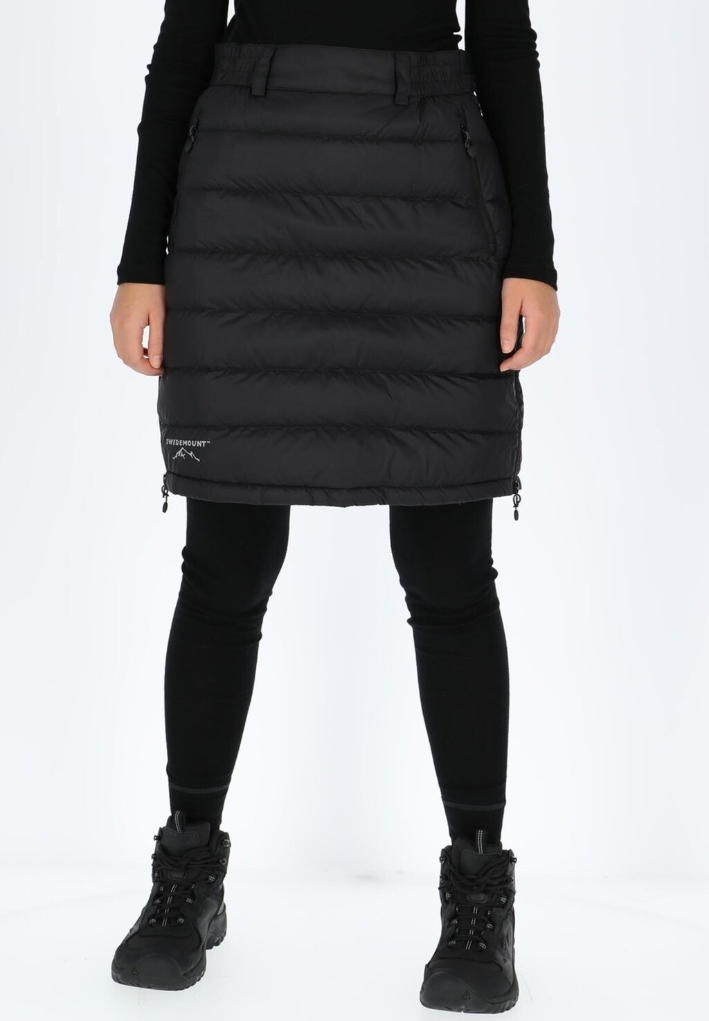 

Юбка А-силуэта ÖSTERSUND DOWN SKIRT W Swedemount, черный