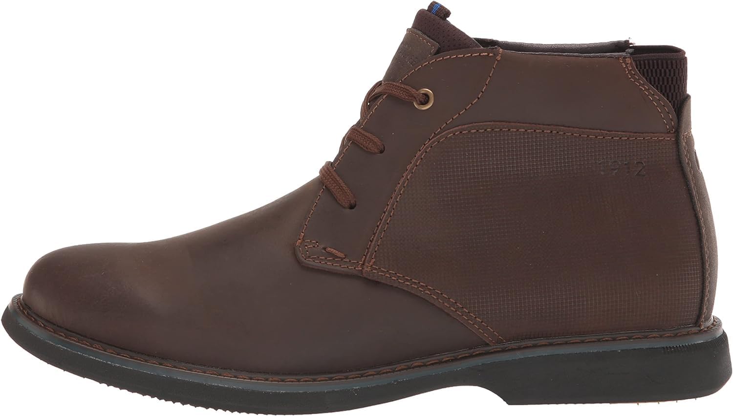 

Мужские ботинки Nunn Bush Otto Plain Toe Chukka из легкой водоотталкивающей замши, Brown Crazy Horse