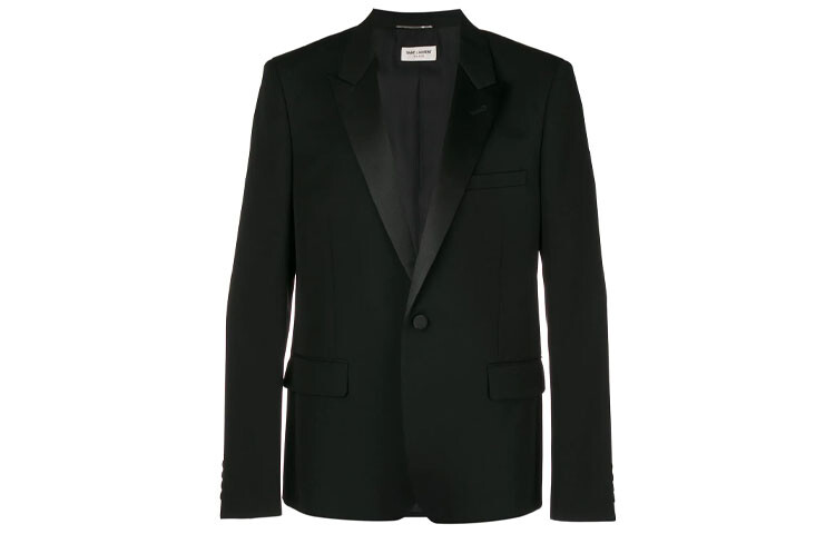 

Пиджак костюмный мужской Saint Laurent, черный
