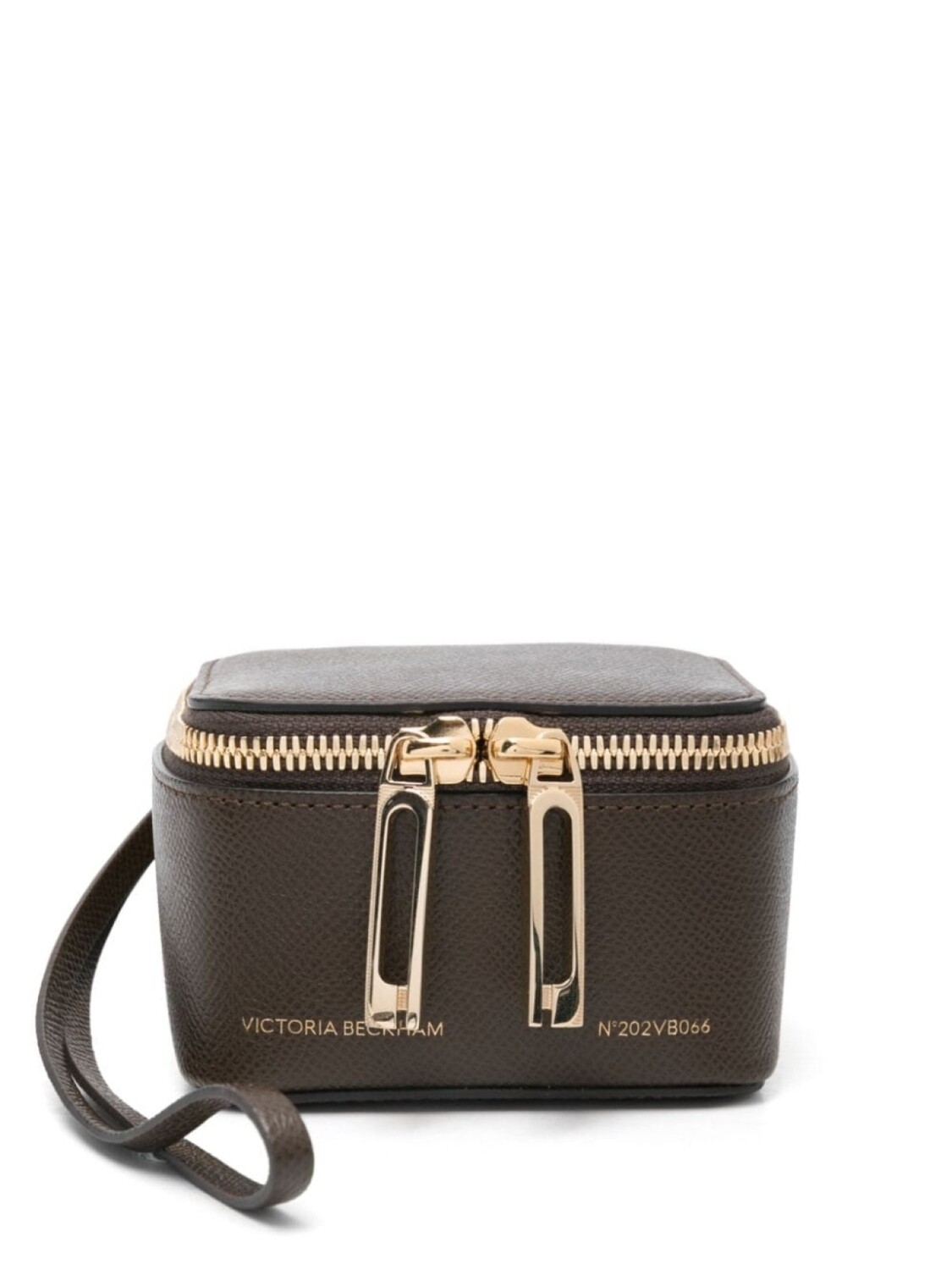 

Victoria Beckham мини-клатч Vanity, коричневый