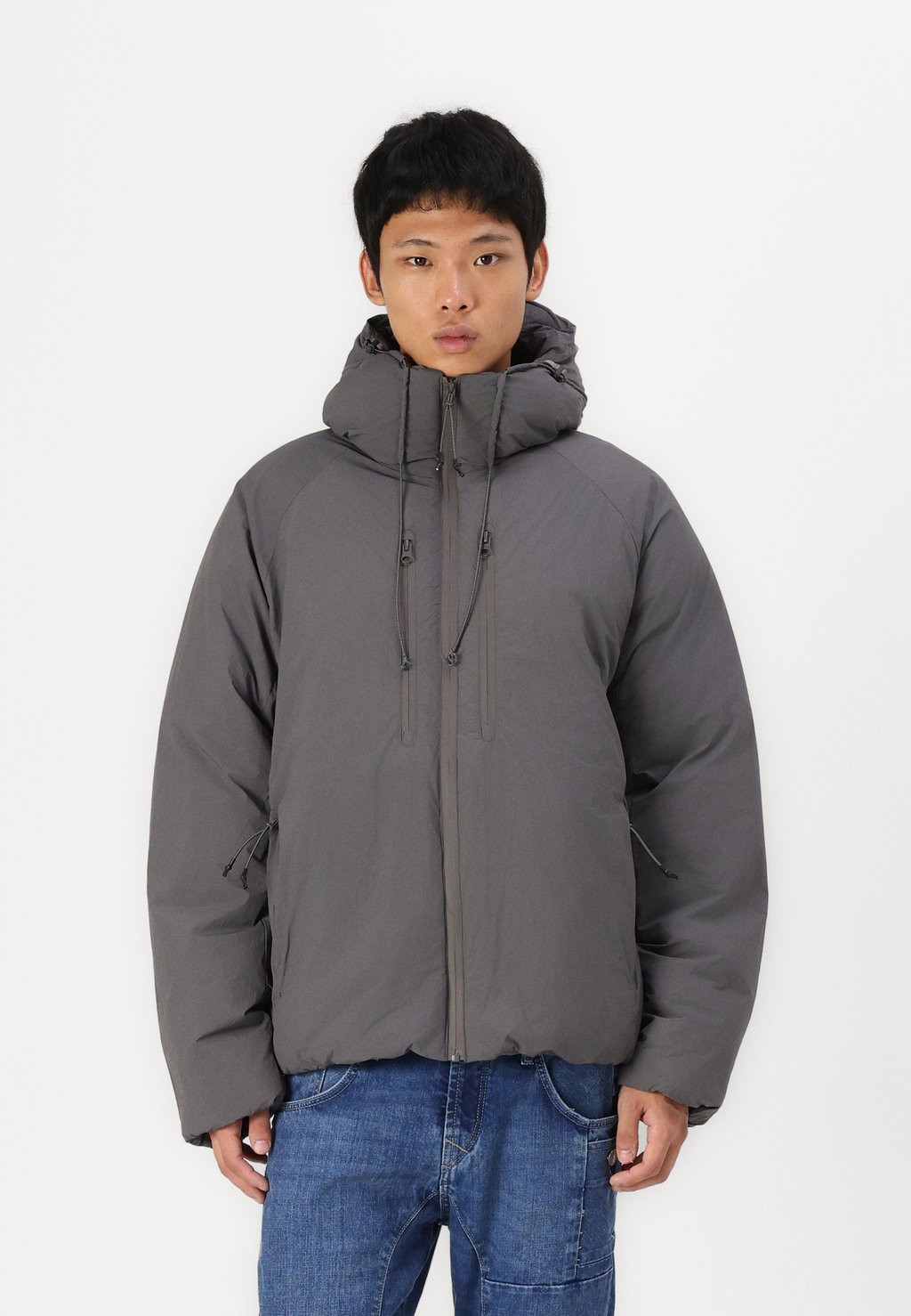 

Зимняя куртка JCOTERRAIN PUFFER JACKET Jack & Jones, серый