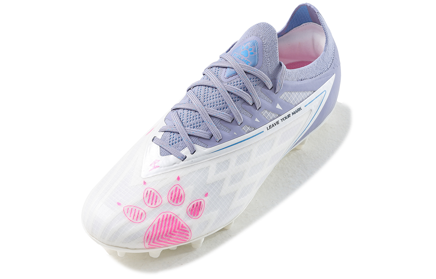 Футболка Kelme Unisex Кроссовки низкие Белые Фиолетовые — фото 3