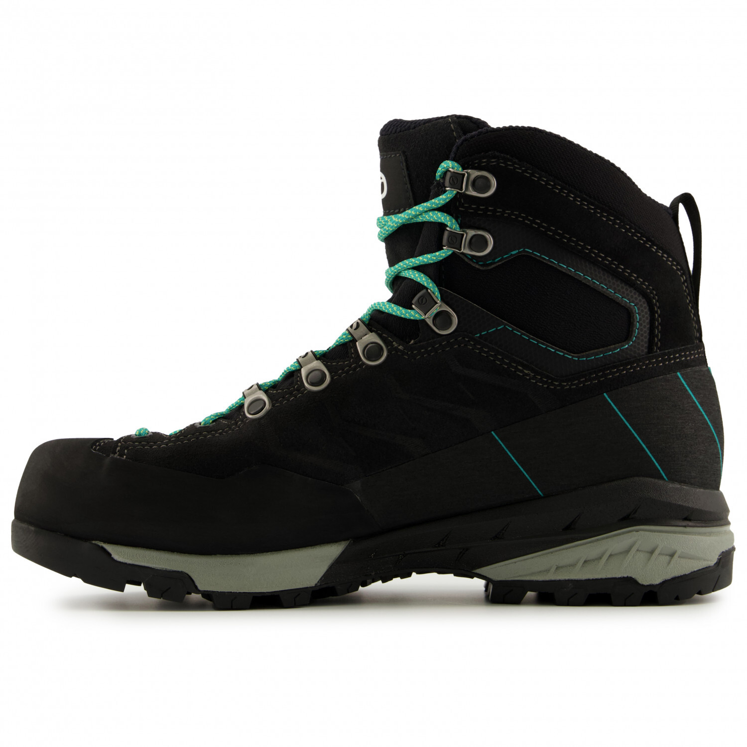 Ботинки для прогулки Scarpa Women's Mescalito TRK GTX, цвет Dark Anthracite/Tropical Green — фото 4