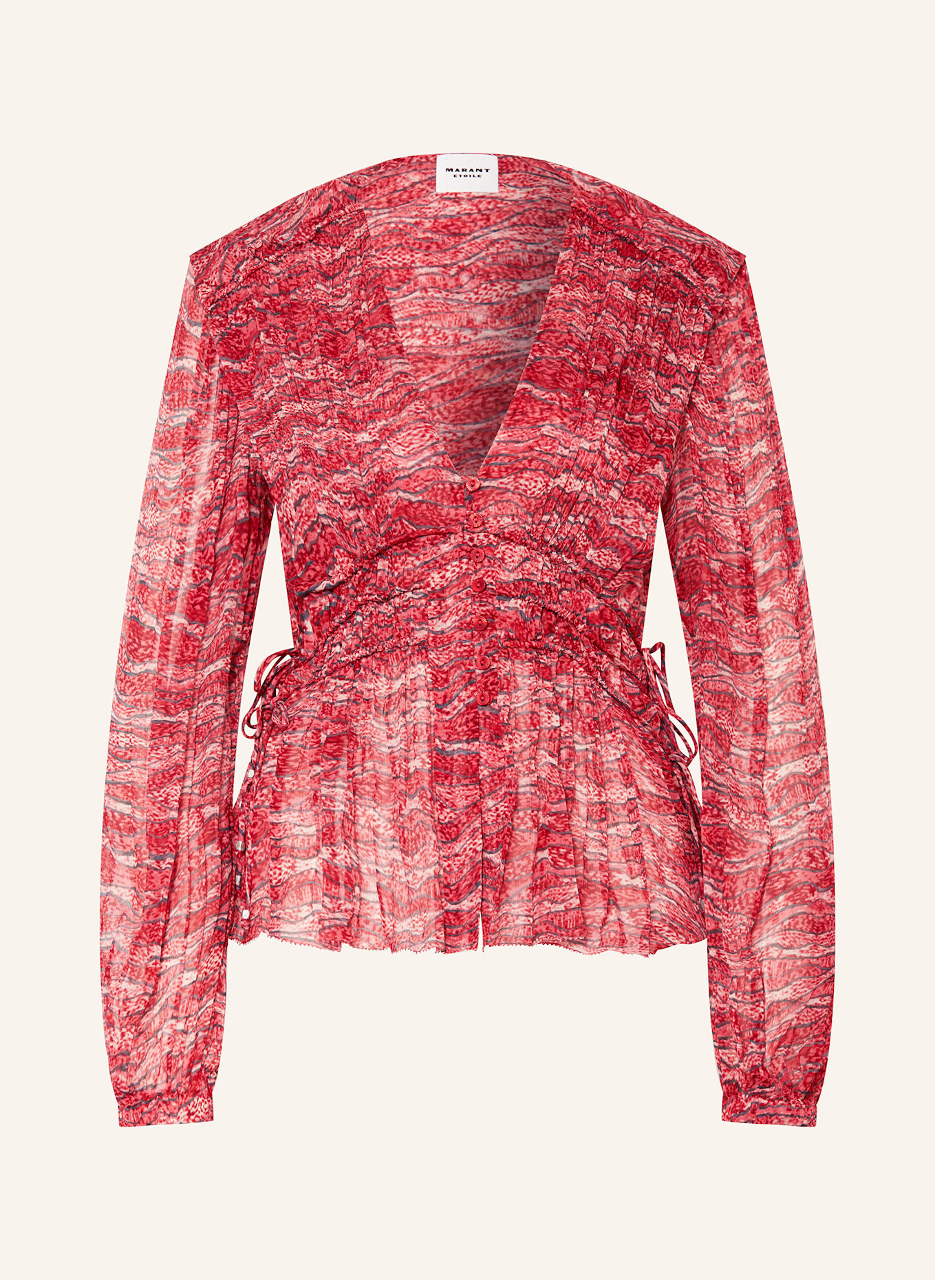 

Блузка акселин Marant Étoile, мультиколор