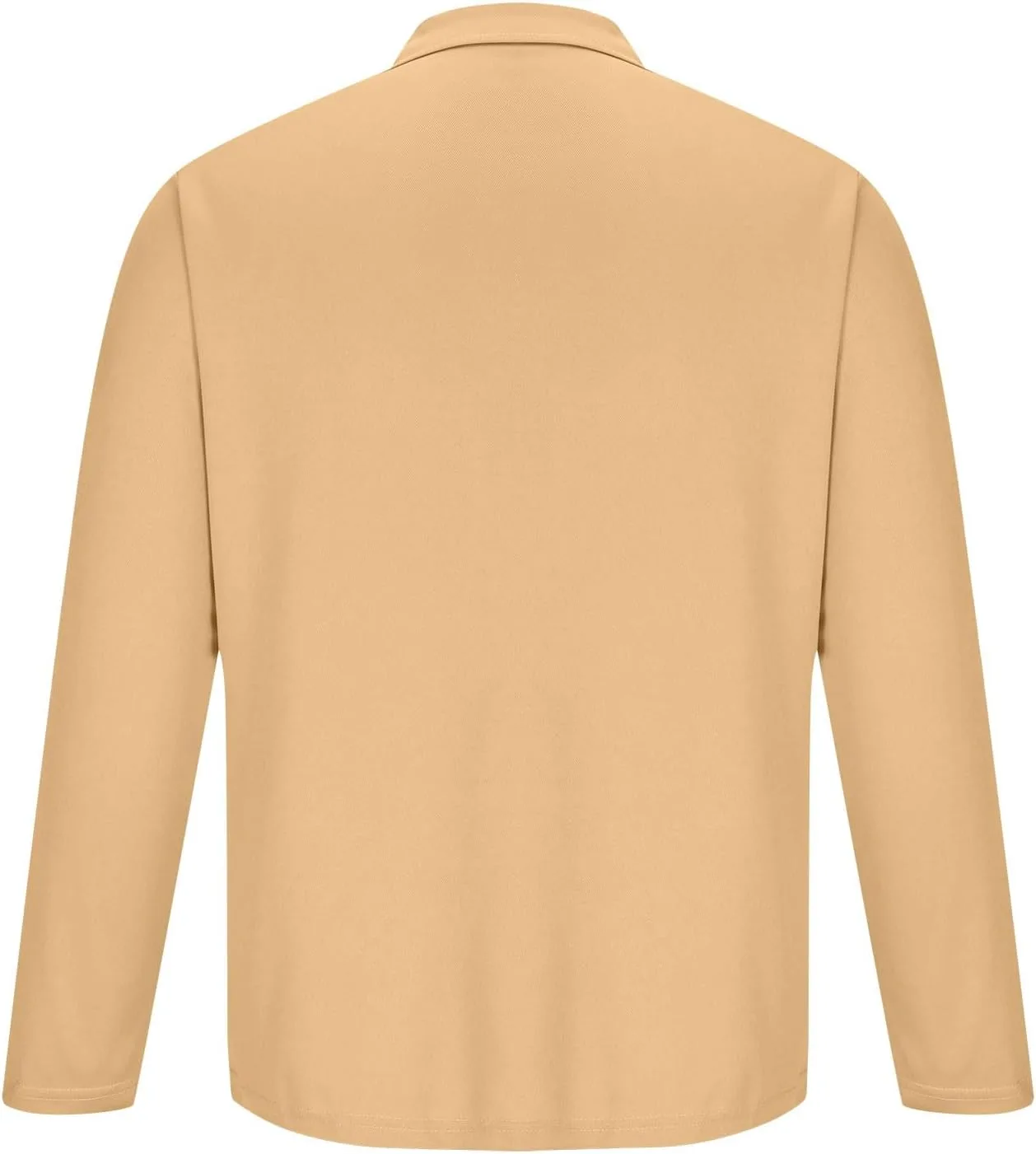 Мужская рубашка с длинным рукавом Button Down, осень-зима, Soft Solid, Business Casual, Moisture Wicking — фото 2