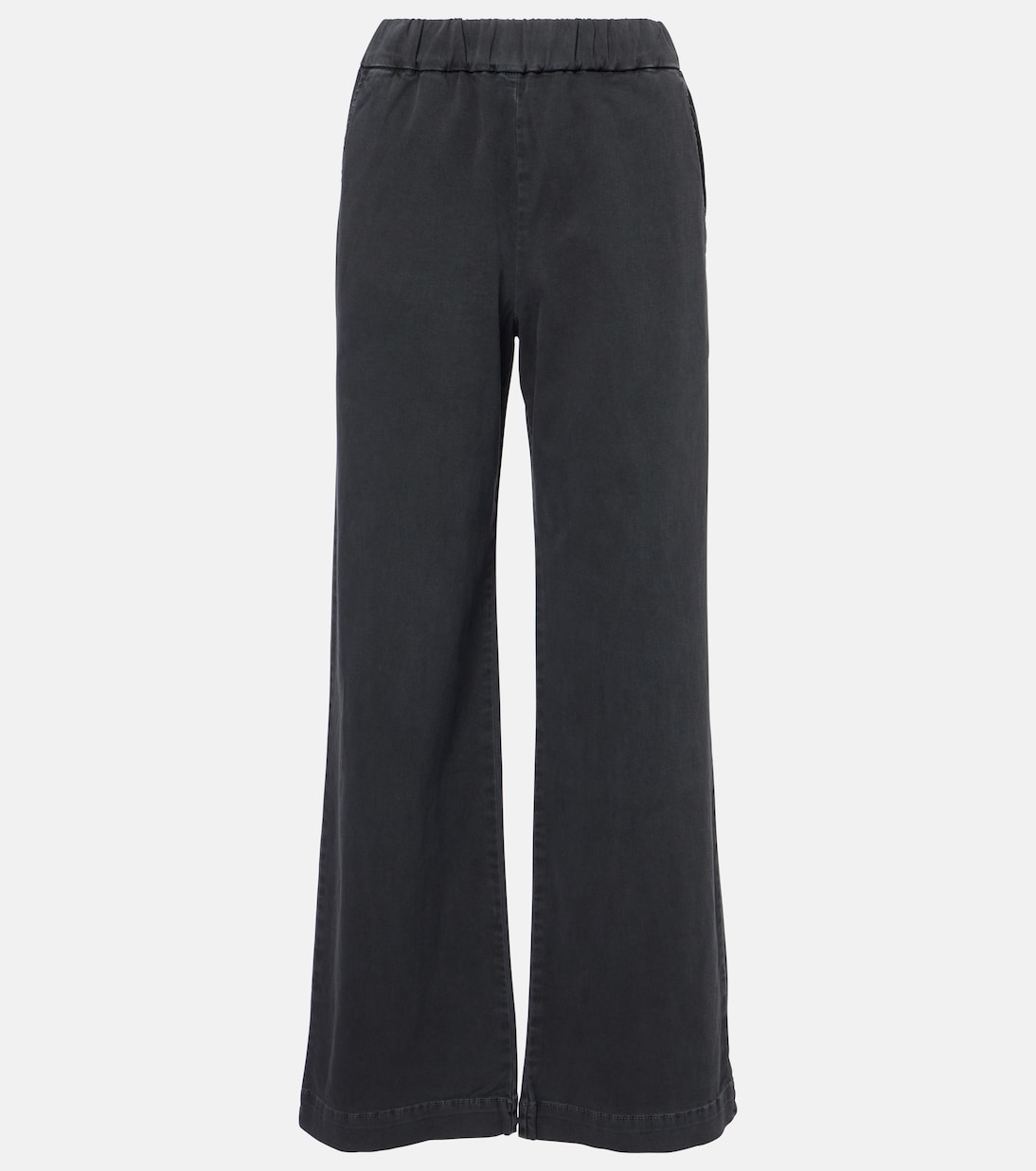 

Прямые брюки Naya из хлопчатобумажной саржи Velvet, Vintage Black