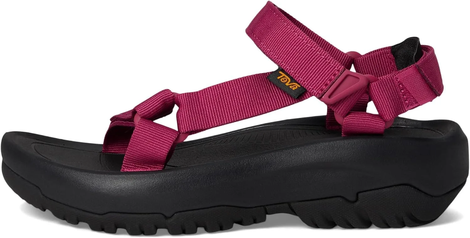 Мужские сандалии Teva Hurricane XLT, черный/вишневый — фото 4
