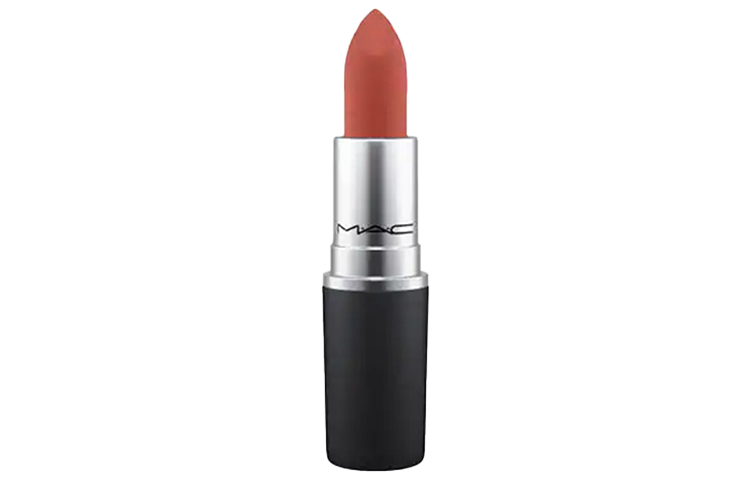 

Помада Powder Kiss Bullet Head Satin Soft Matte Lipstick с бархатным эффектом, жизненной силой и естественным сиянием 3g MAC