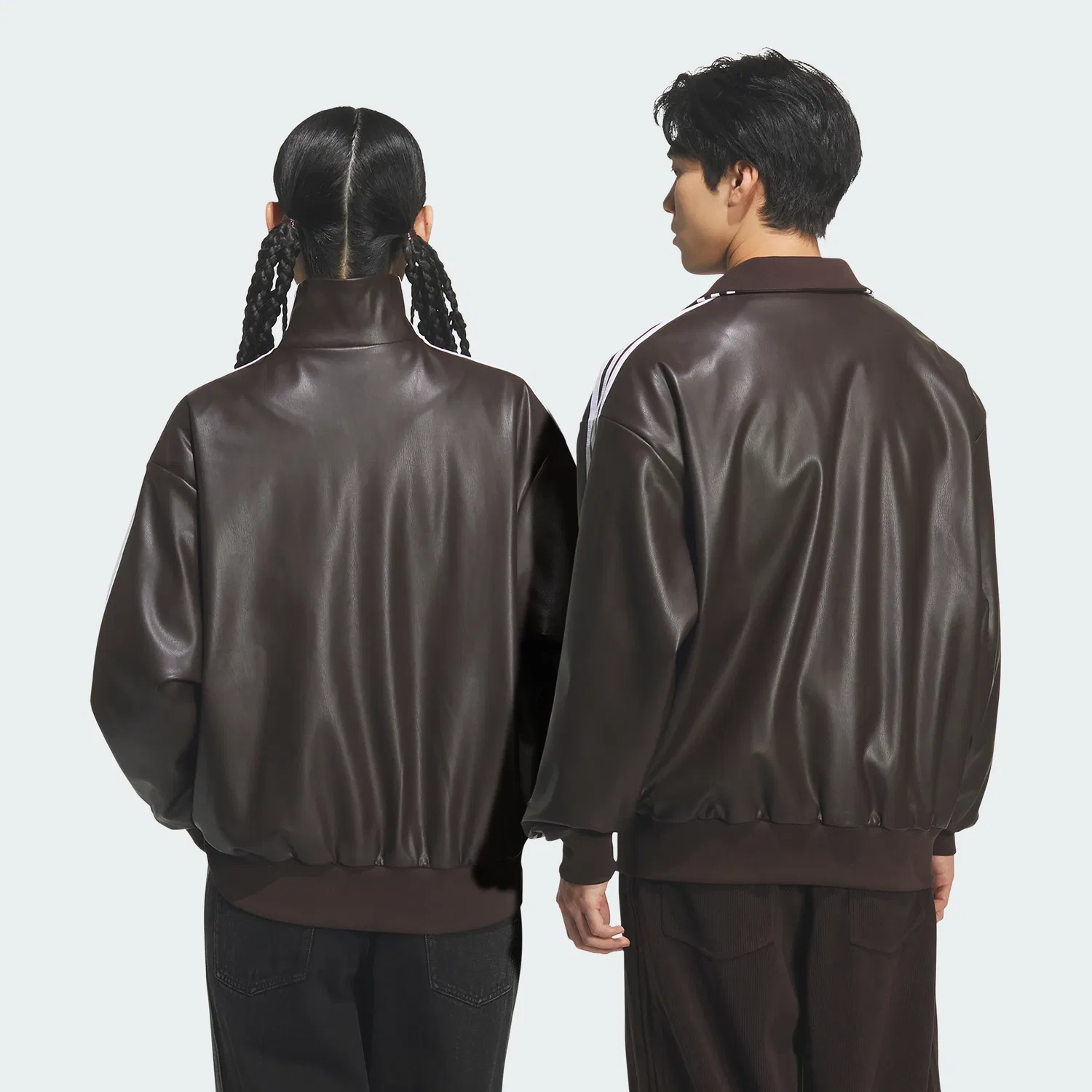 Женская спортивная куртка Adidas Pleader 3S Track Top цвета Aurora Coffee — фото 2