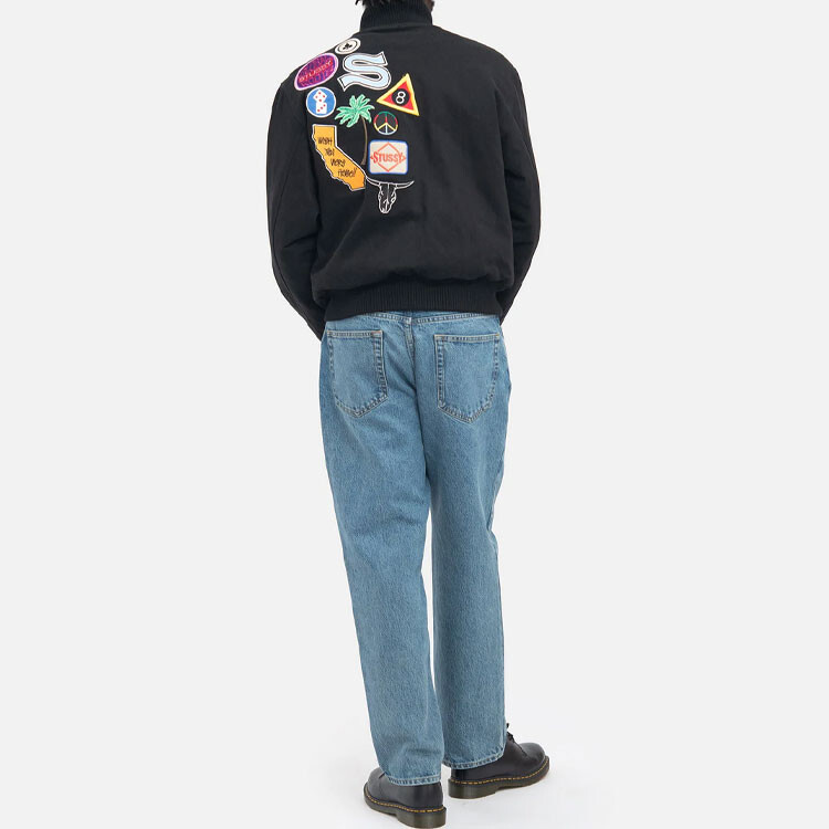 

Мужское бейсбольное джерси Stussy, цвет Black