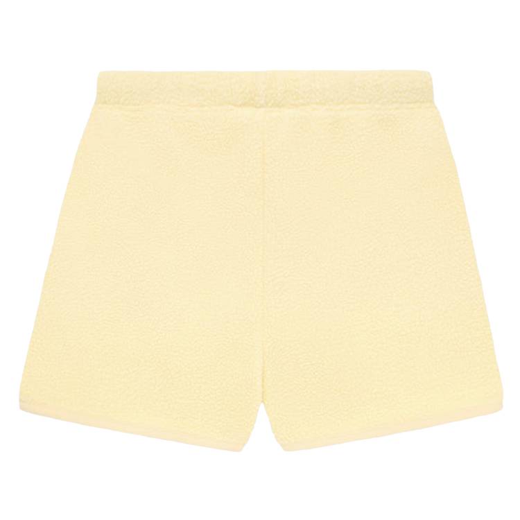 Короткие шорты Polar Fleece Fear Of God Essentials, garden желтый/garden желтый — фото 4