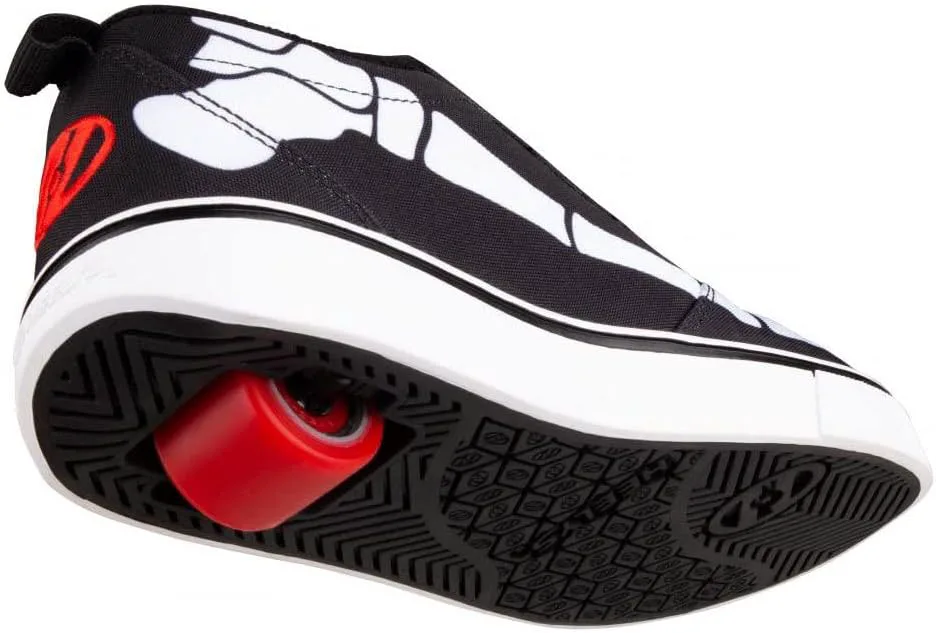 Heelys Унисекс Детские кроссовки Pro 20 с принтами (младший ребенок/старший ребенок/взрослый), черный/белый/красный — фото 3