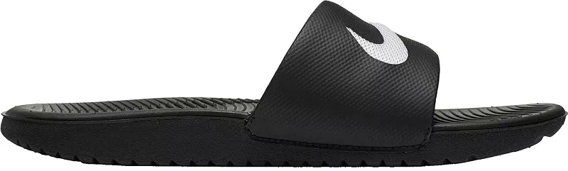 

Детские шлепанцы Nike Kawa, черный/белый