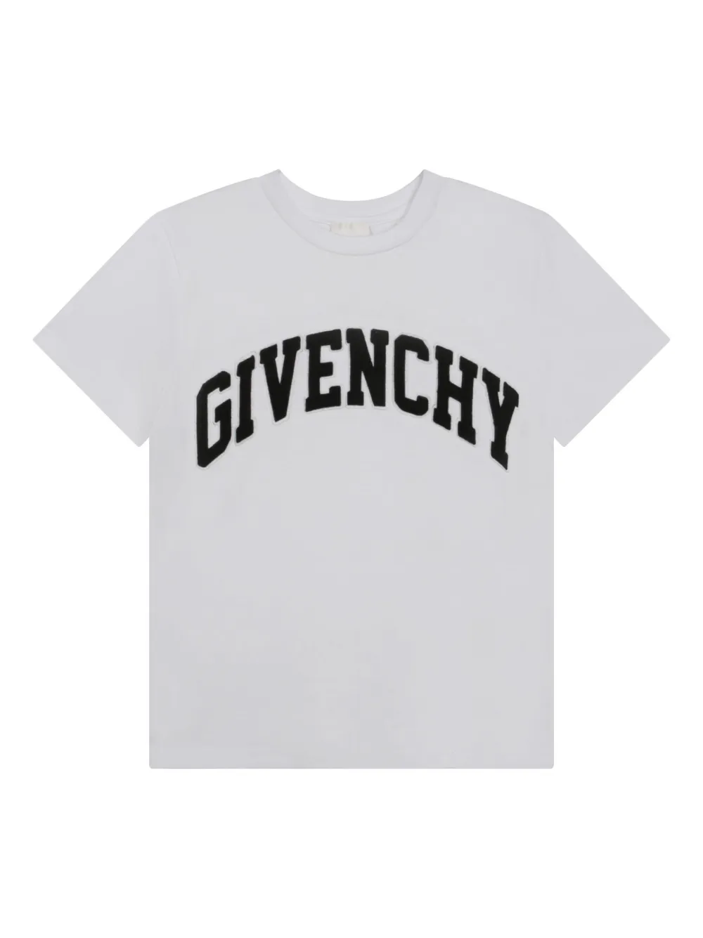 

Футболка с нашивкой-логотипом Givenchy Kids, белый