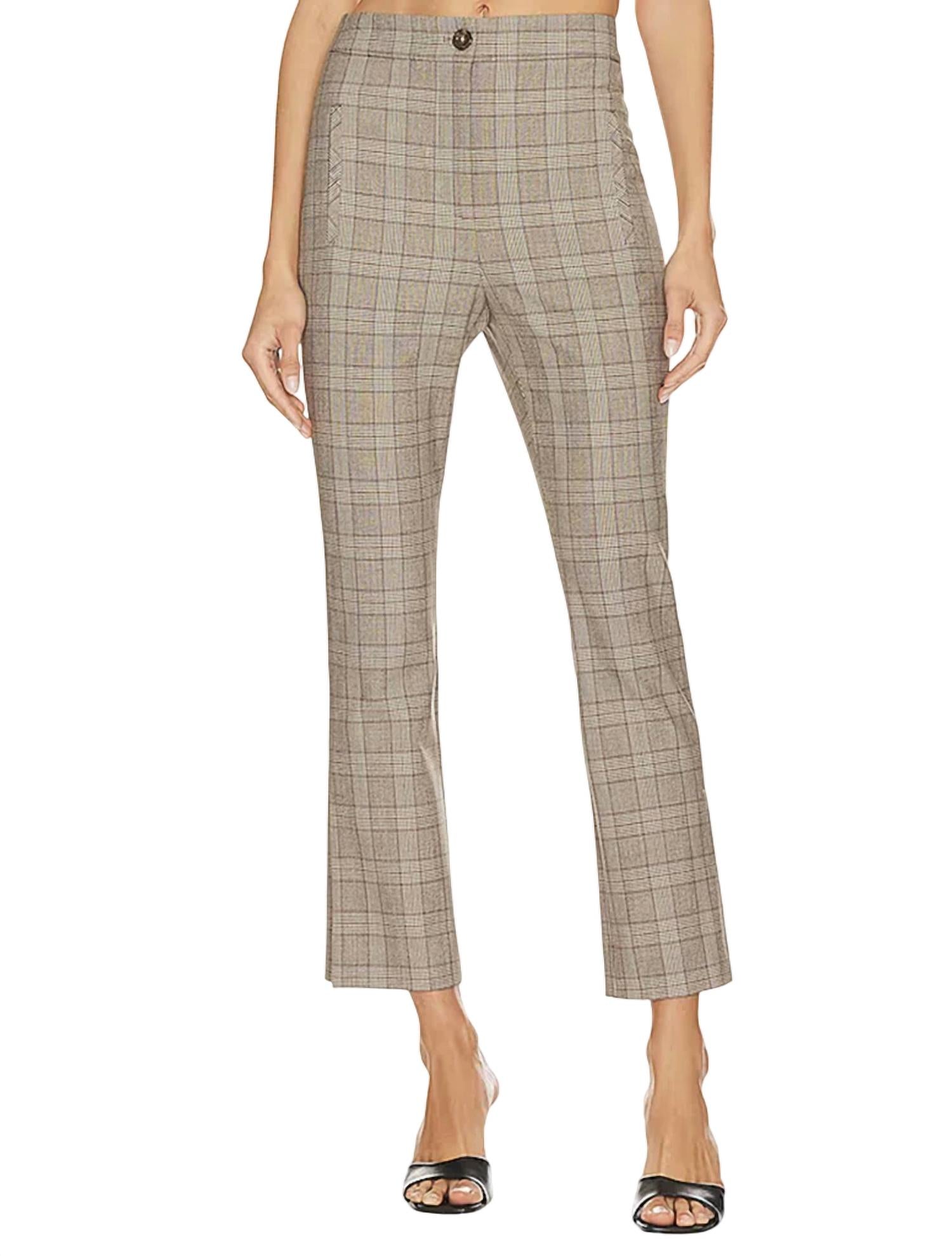 

Брюки Arte Ankle Pant коричневого цвета Multi Veronica Beard