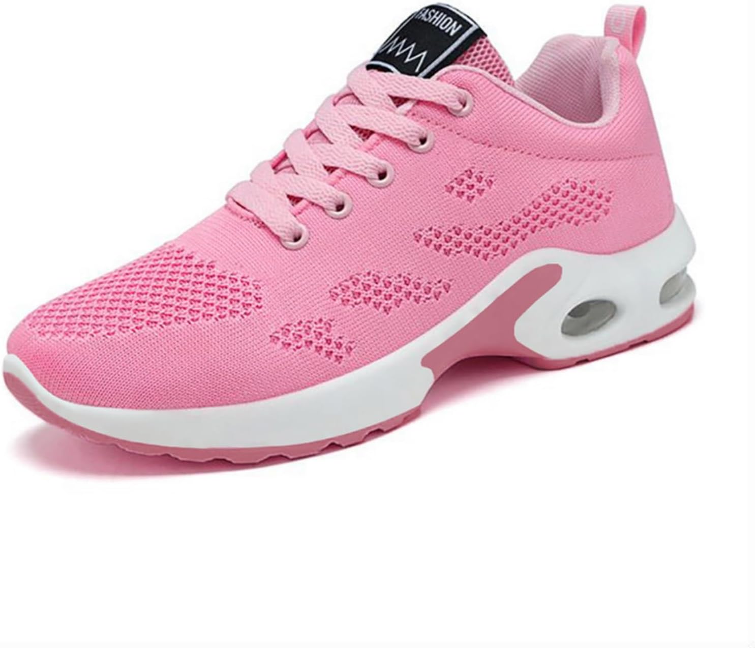 

Ортопедические кроссовки для женщин Комфортные прогулочные кроссовки с воздушной подушкой Легкие противоскользящие дышащие беговые кроссовки с поддержкой свода стопы Спортивная обувь Baxtayel, розовый