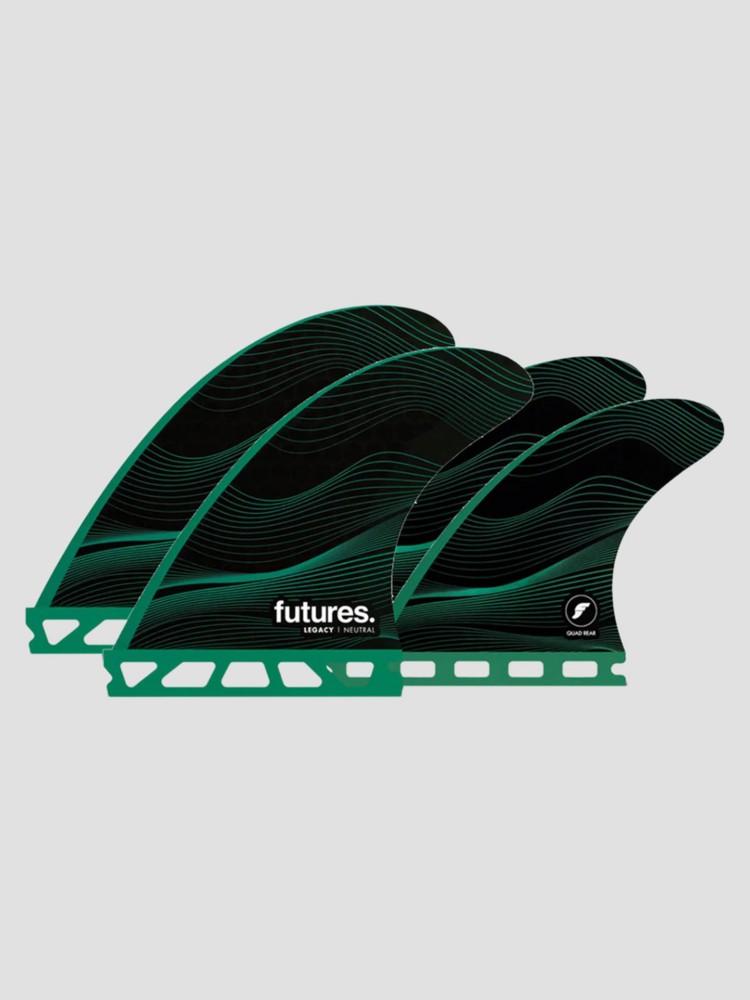 

Комплект плавников Futures Fins Quad F6 Honeycomb Legacy Neutral M Finne Set, green