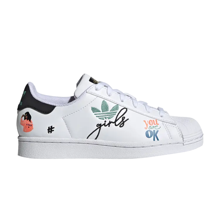 

Кроссовки Adidas Superstar Pure J, белый