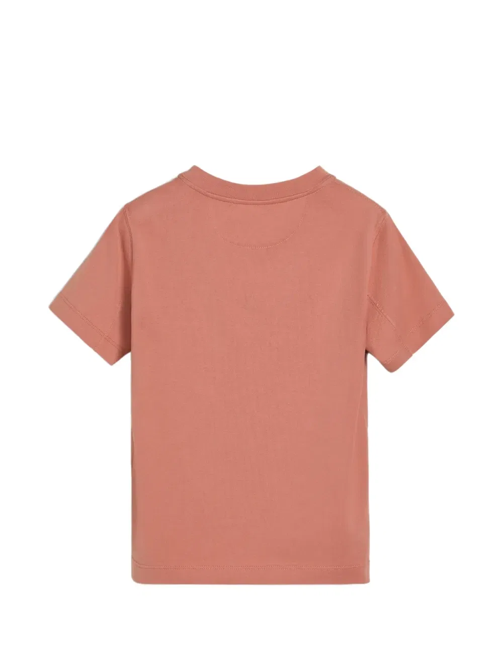Футболка из джерси с принтом Brunello Cucinelli Kids, оранжевый — фото 2